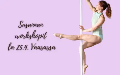 Susannan workshopit Vaasassa lauantaina 25.4.